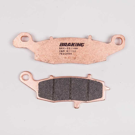 PLAQUETTES DE FREIN FRITTÉS TRAIL/TOURING CM55 BRAKING