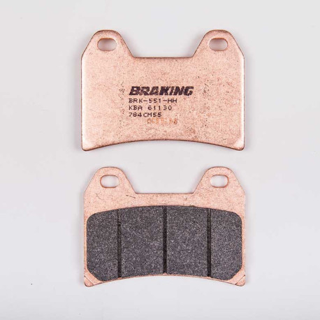 PLAQUETTES DE FREIN FRITTÉS TRAIL/TOURING CM55 BRAKING