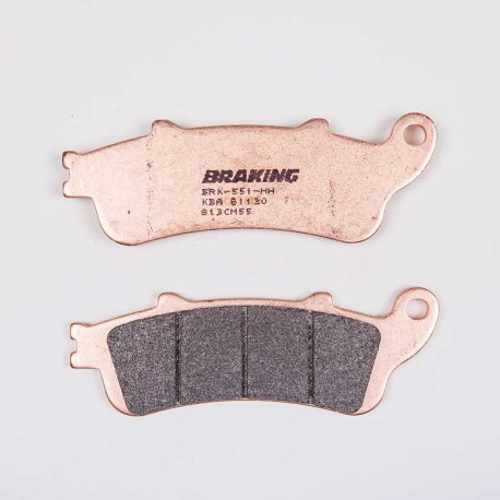 PLAQUETTES DE FREIN FRITTÉS TRAIL/TOURING CM55 BRAKING