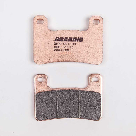 PLAQUETTES DE FREIN FRITTÉS TRAIL/TOURING CM55 BRAKING