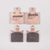 PLAQUETTES DE FREIN FRITTÉS TRAIL/TOURING CM55 BRAKING