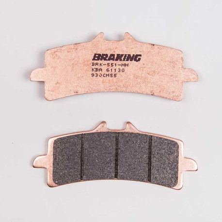 PLAQUETTES DE FREIN FRITTÉS TRAIL/TOURING CM55 BRAKING