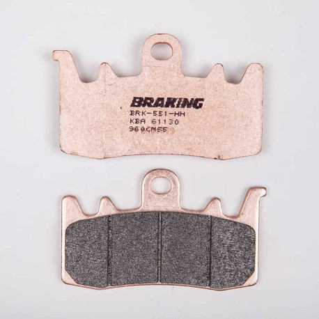 PLAQUETTES DE FREIN FRITTÉS TRAIL/TOURING CM55 BRAKING