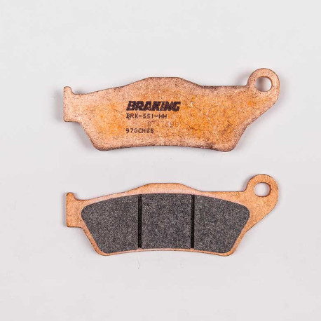 PLAQUETTES DE FREIN FRITTÉS TRAIL/TOURING CM55 BRAKING