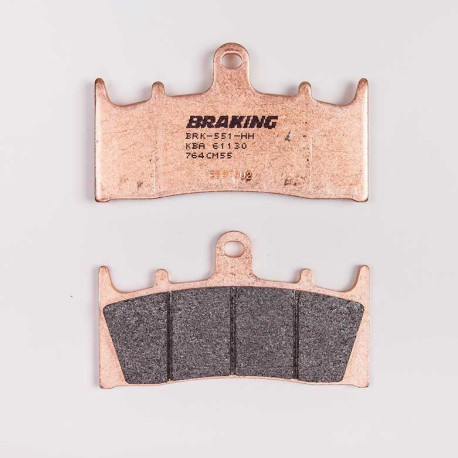 PLAQUETTES DE FREIN FRITTÉS TRAIL/TOURING CM55 BRAKING