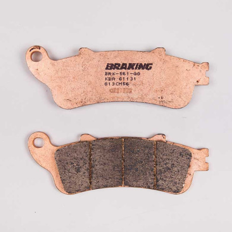 PLAQUETTES DE FREIN FRITTÉS TRAIL/TOURING CM56 BRAKING