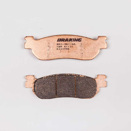 PLAQUETTES DE FREIN FRITTÉS TRAIL/TOURING CM56 BRAKING