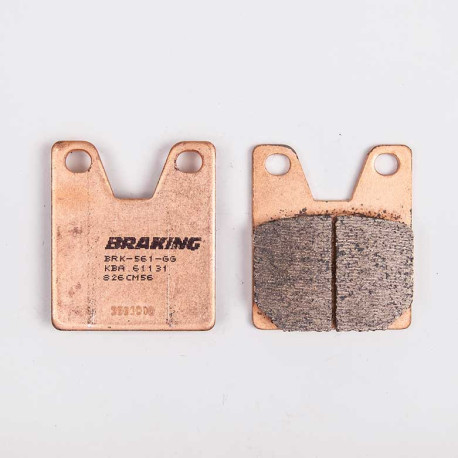 PLAQUETTES DE FREIN FRITTÉS TRAIL/TOURING CM56 BRAKING