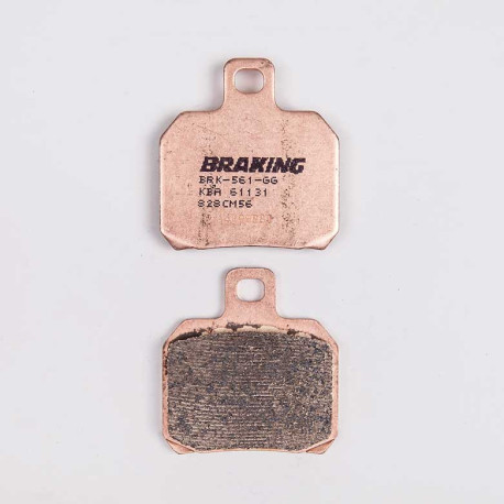 PLAQUETTES DE FREIN FRITTÉS TRAIL/TOURING CM56 BRAKING