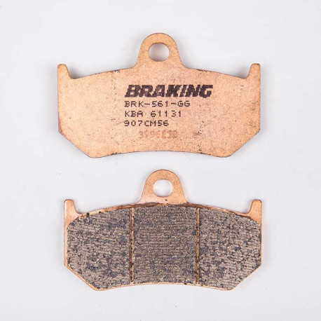 PLAQUETTES DE FREIN FRITTÉS TRAIL/TOURING CM56 BRAKING