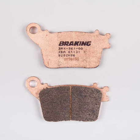 PLAQUETTES DE FREIN FRITTÉS TRAIL/TOURING CM56 BRAKING