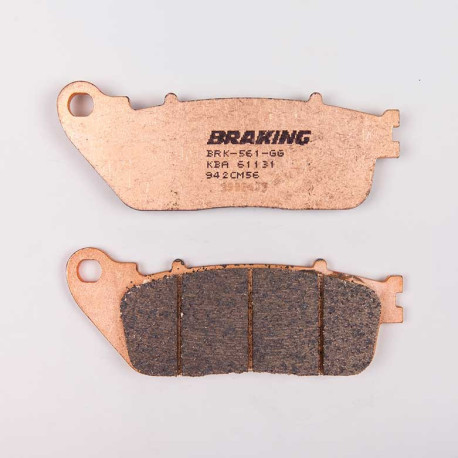 PLAQUETTES DE FREIN FRITTÉS TRAIL/TOURING CM56 BRAKING