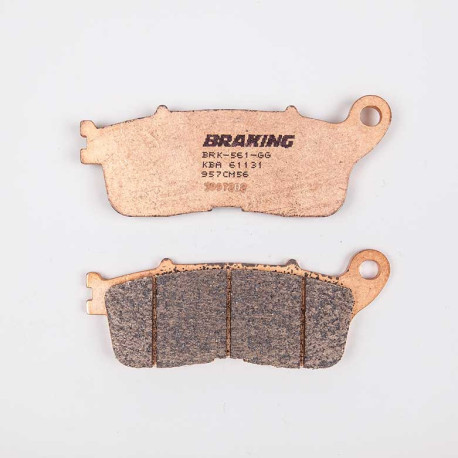 PLAQUETTES DE FREIN FRITTÉS TRAIL/TOURING CM56 BRAKING