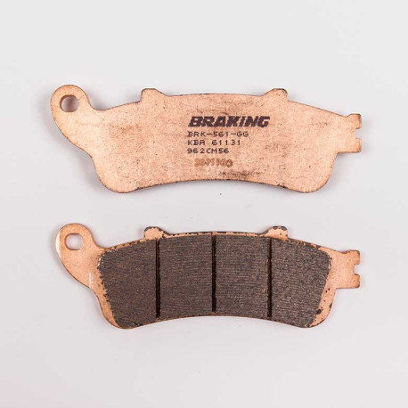 PLAQUETTES DE FREIN FRITTÉS TRAIL/TOURING CM56 BRAKING