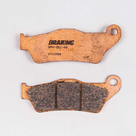 PLAQUETTES DE FREIN FRITTÉS TRAIL/TOURING CM56 BRAKING