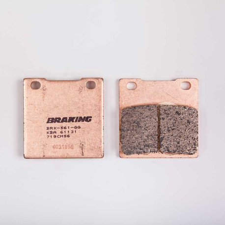 PLAQUETTES DE FREIN FRITTÉS TRAIL/TOURING CM56 BRAKING