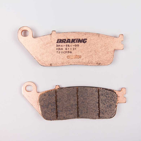 PLAQUETTES DE FREIN FRITTÉS TRAIL/TOURING CM56 BRAKING