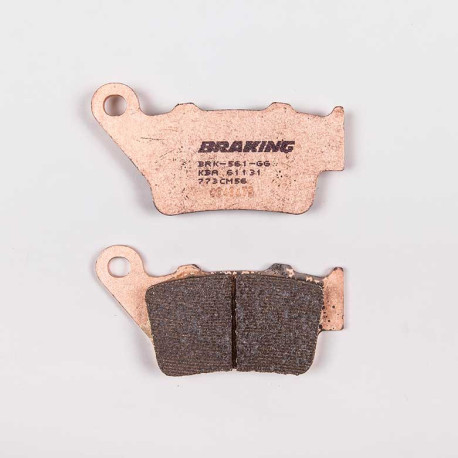 PLAQUETTES DE FREIN FRITTÉS TRAIL/TOURING CM56 BRAKING