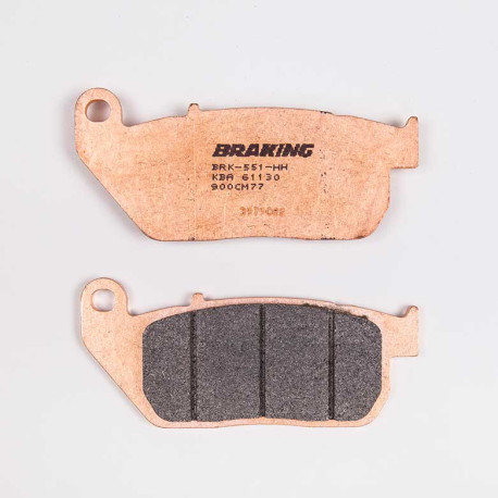 PLAQUETTES DE FREIN FRITTÉS TRAIL/TOURING CM77 BRAKING