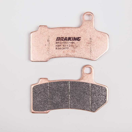 PLAQUETTES DE FREIN FRITTÉS TRAIL/TOURING CM77 BRAKING