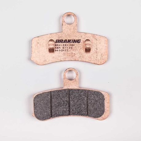 PLAQUETTES DE FREIN FRITTÉS TRAIL/TOURING CM77 BRAKING