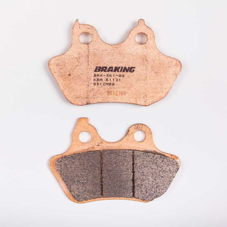 PLAQUETTES DE FREIN FRITTÉS TRAIL/TOURING CM88 BRAKING