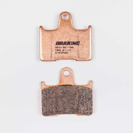 PLAQUETTES DE FREIN FRITTÉS TRAIL/TOURING CM88 BRAKING