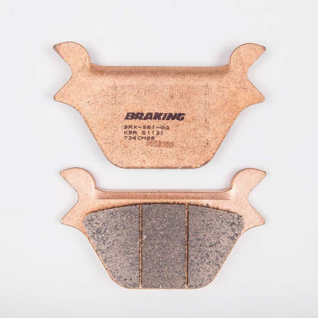 PLAQUETTES DE FREIN FRITTÉS TRAIL/TOURING CM88 BRAKING