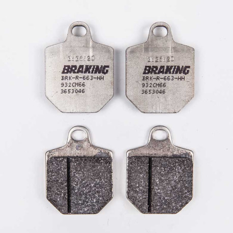 PLAQUETTES DE FREIN SEMI-FRITTÉS PISTE/COMPETITION CM66 BRAKING