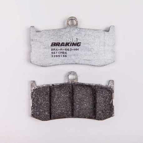 PLAQUETTES DE FREIN SEMI-FRITTÉS PISTE/COMPETITION CM66 BRAKING