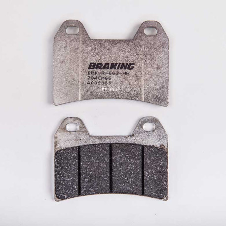 PLAQUETTES DE FREIN SEMI-FRITTÉS PISTE/COMPETITION CM66 BRAKING