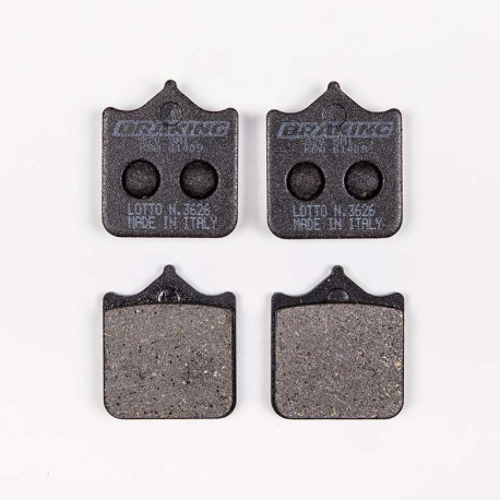 PLAQUETTES DE FREIN SEMI-FRITTÉS ROUTE SM1 BRAKING