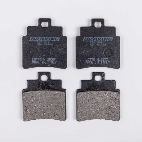 PLAQUETTES DE FREIN SEMI-FRITTÉS ROUTE SM1 BRAKING