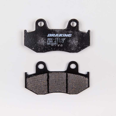 PLAQUETTES DE FREIN SEMI-FRITTÉS ROUTE SM1 BRAKING