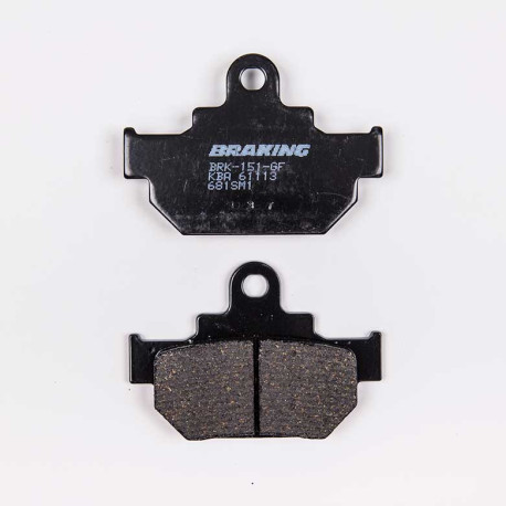 PLAQUETTES DE FREIN SEMI-FRITTÉS ROUTE SM1 BRAKING