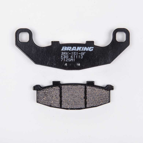 PLAQUETTES DE FREIN SEMI-FRITTÉS ROUTE SM1 BRAKING