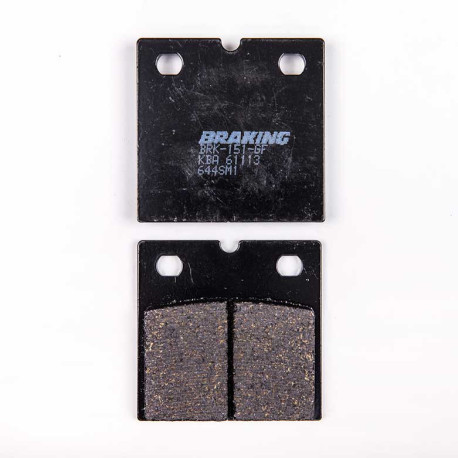 PLAQUETTES DE FREIN SEMI-FRITTÉS ROUTE SM1 BRAKING