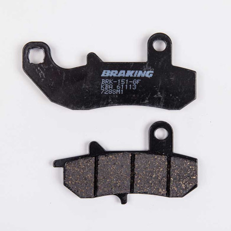 PLAQUETTES DE FREIN SEMI-FRITTÉS ROUTE SM1 BRAKING
