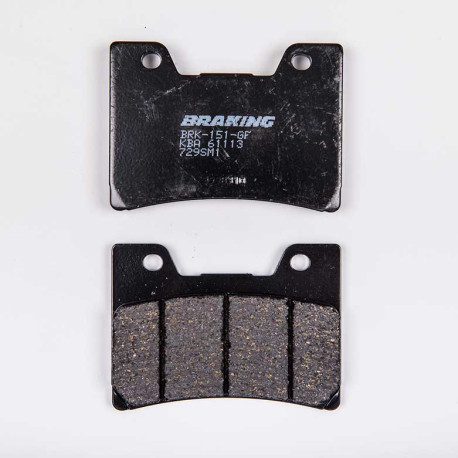 PLAQUETTES DE FREIN SEMI-FRITTÉS ROUTE SM1 BRAKING