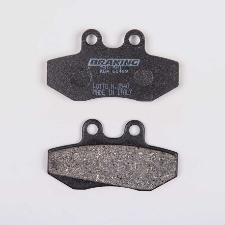 PLAQUETTES DE FREIN SEMI-FRITTÉS ROUTE SM1 BRAKING