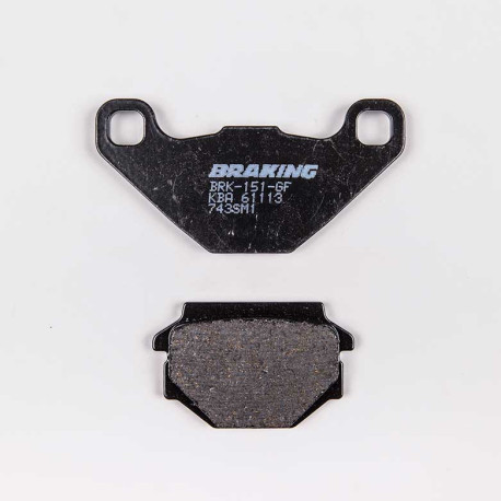 PLAQUETTES DE FREIN SEMI-FRITTÉS ROUTE SM1 BRAKING