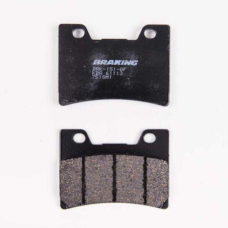 PLAQUETTES DE FREIN SEMI-FRITTÉS ROUTE SM1 BRAKING