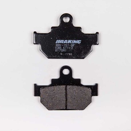 PLAQUETTES DE FREIN SEMI-FRITTÉS ROUTE SM1 BRAKING
