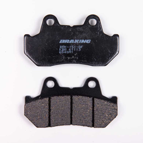 PLAQUETTES DE FREIN SEMI-FRITTÉS ROUTE SM1 BRAKING