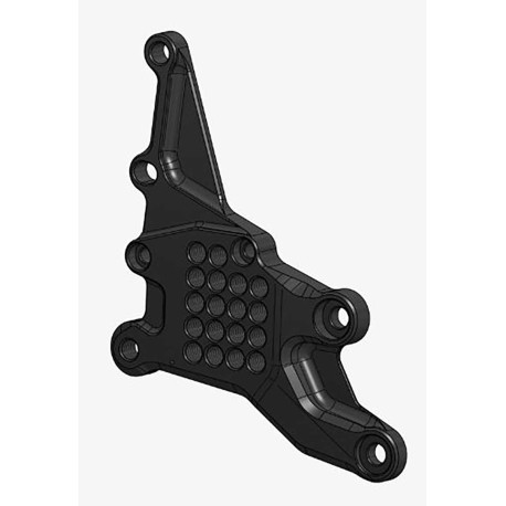 PLATINE COTE CADRE BONAMICI RACING PIECE DÉTACHÉE