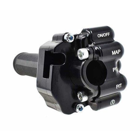 Poignée accélérateur avec commodo intégrées pour Honda CBR 1000 RR-R 2020 2021