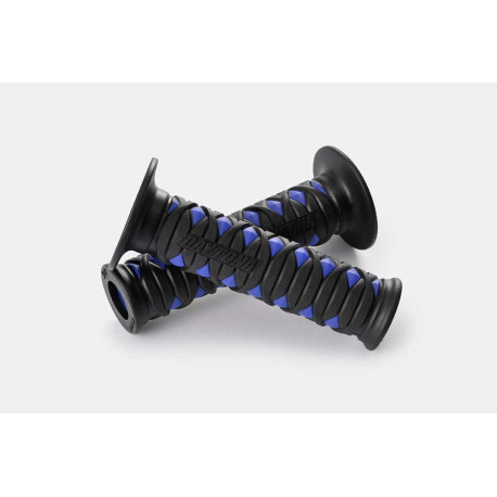 POIGNEES DAYTONA KATANA BLEUES 22MM