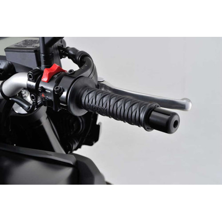 POIGNEES DAYTONA KATANA GRISES 22MM