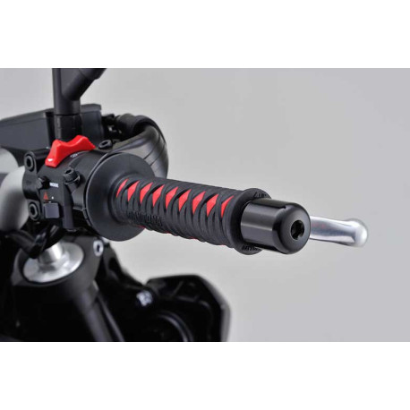 POIGNEES DAYTONA KATANA ROUGE 22MM