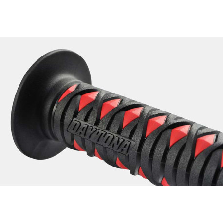 POIGNEES DAYTONA LINE ROUGES 22MM